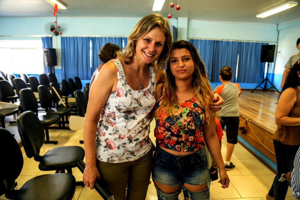 13.12.2017 - Prefeita Paula Mascarenhas durante entrega de laboratório Khan Academy na EMEF Dom Francisco de Campos Barreto