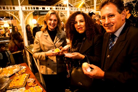 05.06.2018 - Prefeita Paula Mascarenhas e o vice Idemar Barz durante a abertura da 26ª Fenadoce no Centro de Eventos de Pelotas - Foto: Gustavo Vara