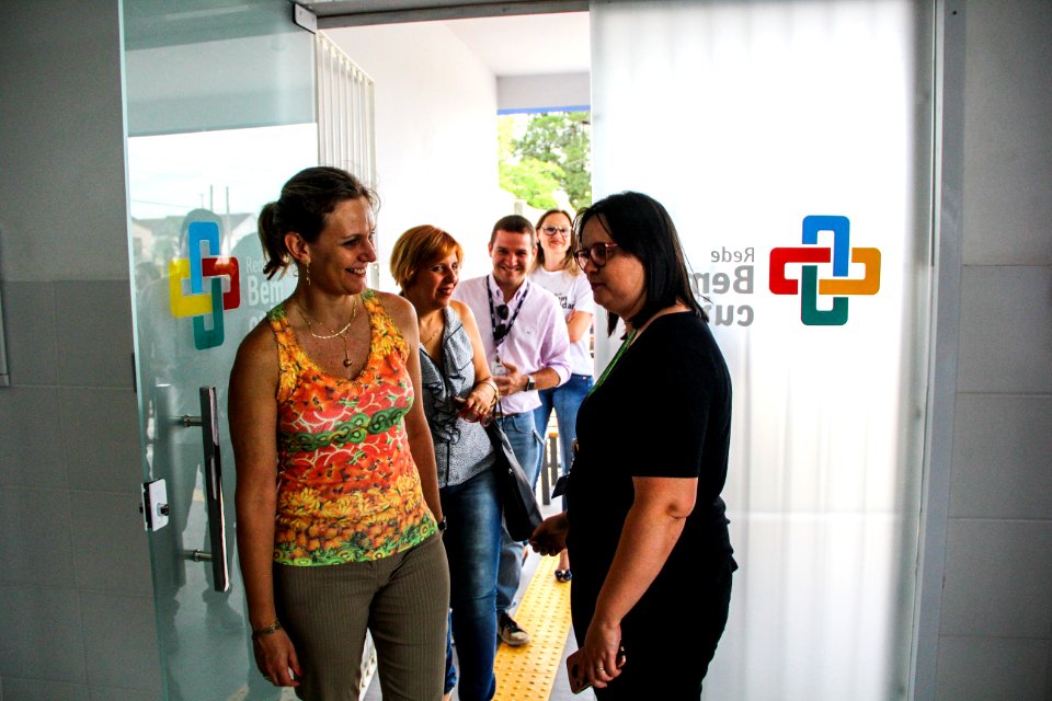 28.12.2017 - Prefeita Paula Mascarenhas em visita à UBS Sanga Funda - Rede Bem Cuidar