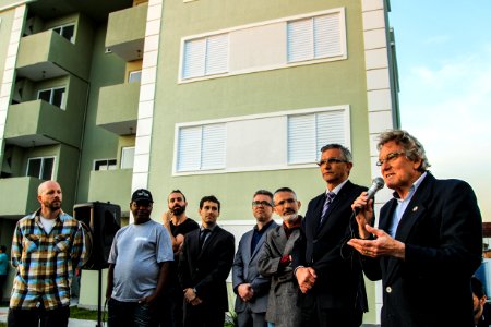 25.10.2017 - Vice-prefeito Idemar Barz na entrega do Residencial das Flores