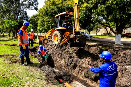 24.10.2017 - Ações do Sanep no bairro Laranjal