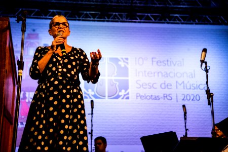 20.01.2020 - Abertura do Festival Internacional Sesc de Música, com a apresentação da Orquestra Jovem Sesc Pará - Foto: Gustavo Vara