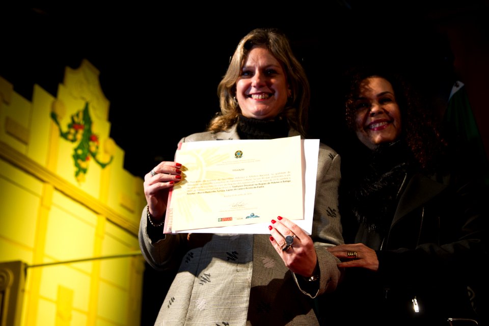 05.06.2018 - Prefeita Paula Mascarenhas e o vice Idemar Barz durante a abertura da 26ª Fenadoce no Centro de Eventos de Pelotas - Foto: Gustavo Vara