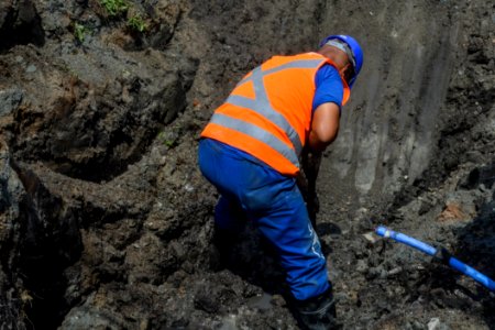 25.10.2017 - Ações de melhorias do Sanep no Laranjal - Foto: Rafaél de Lima