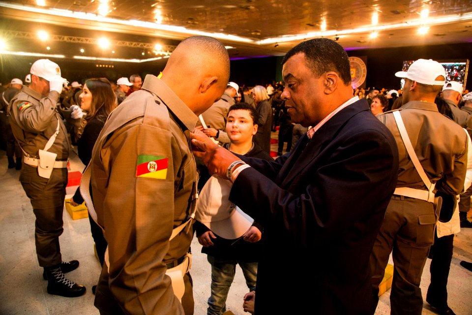 03.08.2019 - Formatura do Curso Básico de Formação de Policial Militar, Polo Pelotas, com a presença do governador Eduardo Leite - Foto: Gustavo Vara