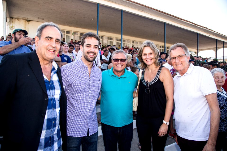 08.04.2018 - Prefeita Paula Mascarenhas e o vice Idemar Barz participam do 81º GP Princesa do Sul de Turfe em homenagem à prefeita municipal - Foto: Gustavo Vara