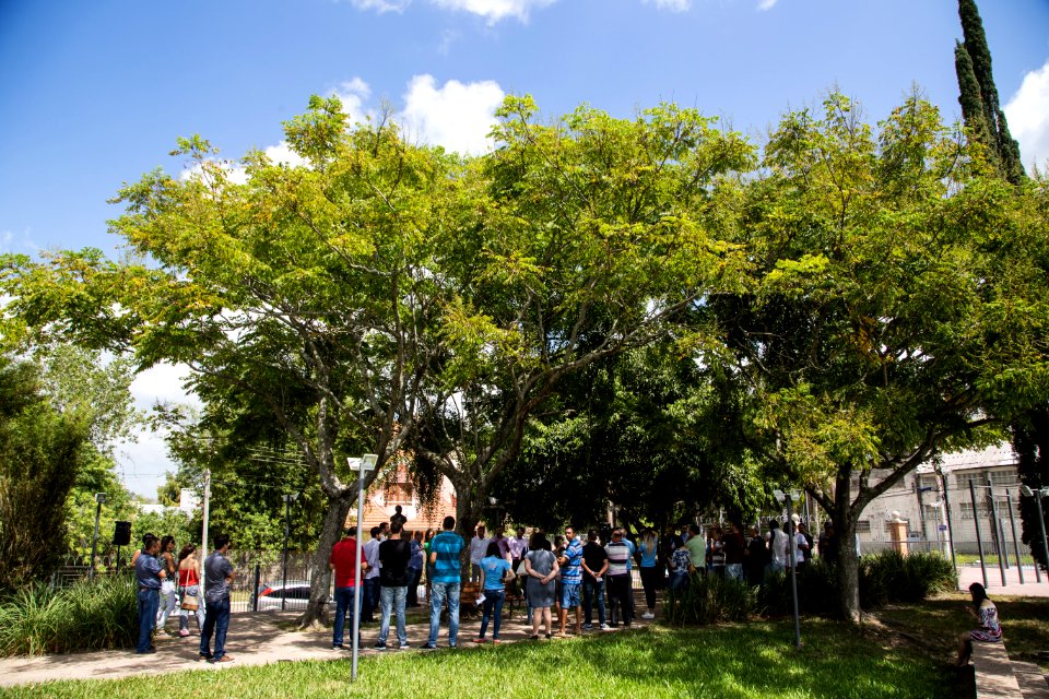 10.03.2018 - Prefeita Paula Mascarenhas e o vice Idemar Barz realizam entrega da revitalização da Praça Modelo - Foto: Gustavo Vara