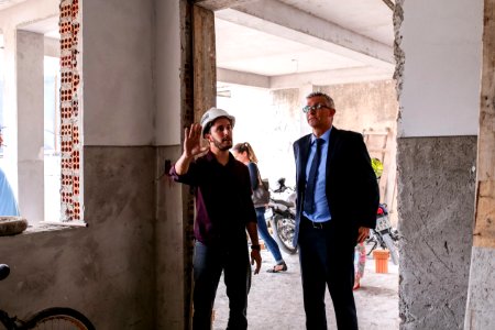 04.12.2017 Prefeito em exercício Viana visita obras - Fotos Gustavo Mansur