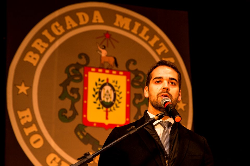03.08.2019 - Formatura do Curso Básico de Formação de Policial Militar, Polo Pelotas, com a presença do governador Eduardo Leite - Foto: Gustavo Vara