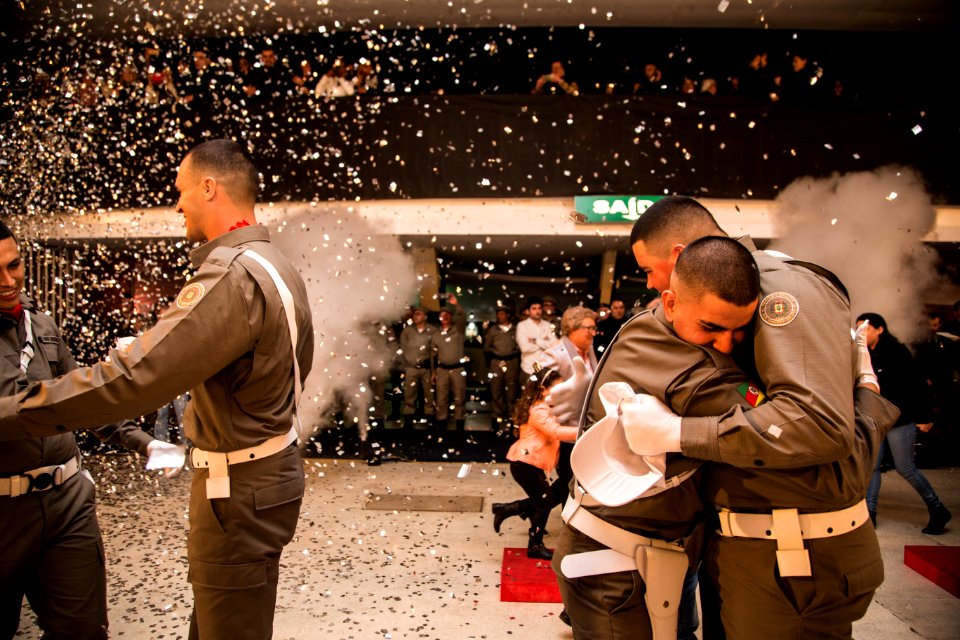 03.08.2019 - Formatura do Curso Básico de Formação de Policial Militar, Polo Pelotas, com a presença do governador Eduardo Leite - Foto: Gustavo Vara