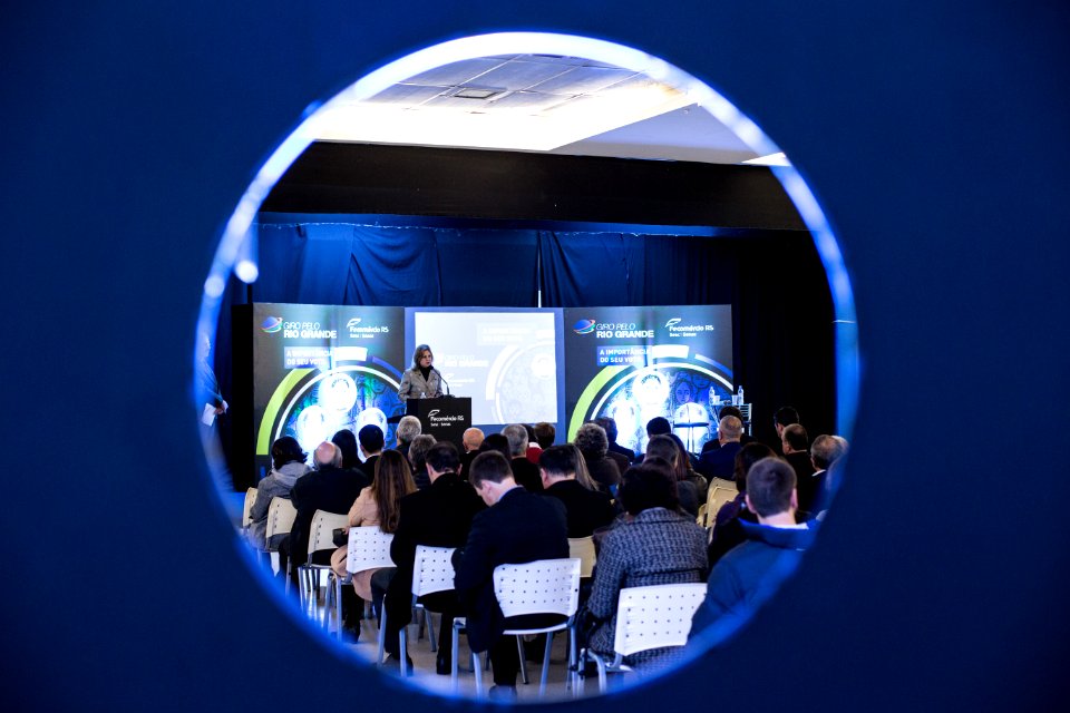 05.06.2018 - Prefeita Paula Mascarenhas e o vice Idemar Barz durante a abertura da 26ª Fenadoce no Centro de Eventos de Pelotas - Foto: Gustavo Vara