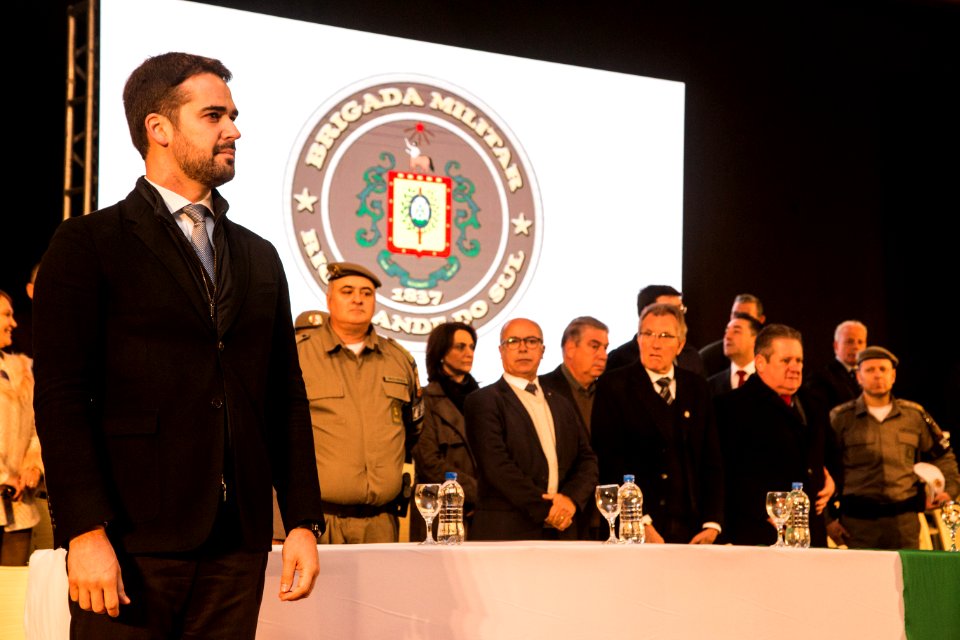 03.08.2019 - Formatura do Curso Básico de Formação de Policial Militar, Polo Pelotas, com a presença do governador Eduardo Leite - Foto: Gustavo Vara