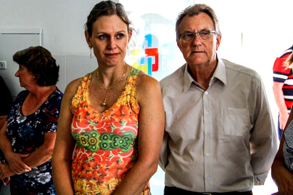 28.12.2017 - Prefeita Paula Mascarenhas em visita à UBS Sanga Funda - Rede Bem Cuidar