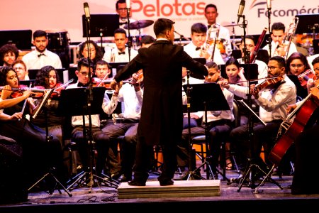 20.01.2020 - Abertura do Festival Internacional Sesc de Música, com a apresentação da Orquestra Jovem Sesc Pará - Foto: Gustavo Vara