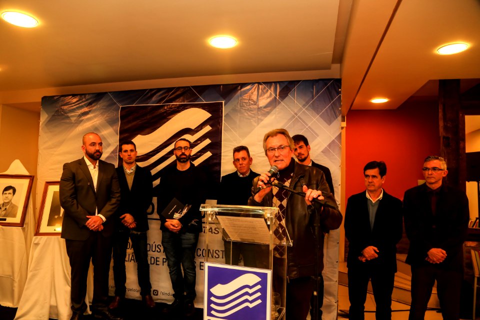 12.07.2018 - Prefeito em exercício Idemar Barz prestigia a cerimônia de Posse da Diretoria e Conselho Fiscal do Sinduscon - Foto: Gustavo Vara