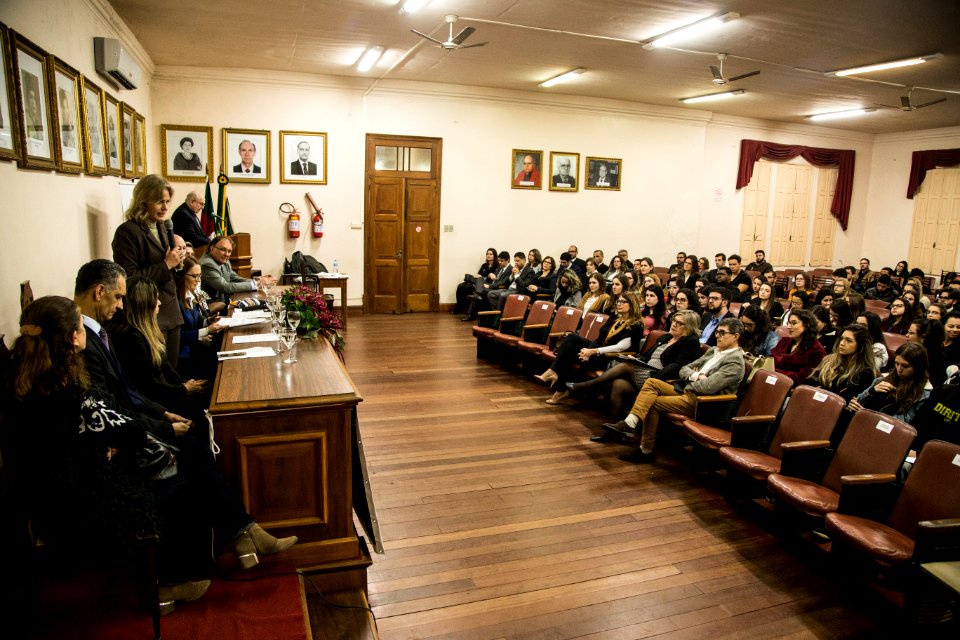 29.08.2018 - Prefeita Paula Mascarenha participa da abertura da Semana da Magistratura de Pelotas - Foto: Gustavo Vara