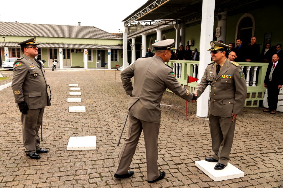 21.08.2018 - Prefeita Paula Mascarenhas na cerimônia solenidade de passagem de Comando do CRPO Sul ao Tenente Coronel Márcio Roberto Galdino  - Foto: Gustavo Vara