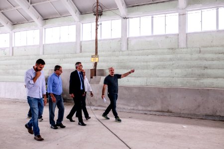 04.12.2017 Prefeito em exercício Viana visita obras - Fotos Gustavo Mansur