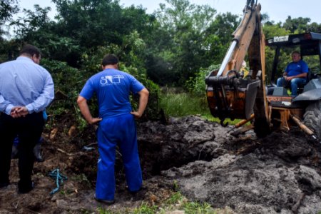 25.10.2017 - Ações de melhorias do Sanep no Laranjal - Foto: Rafaél de Lima