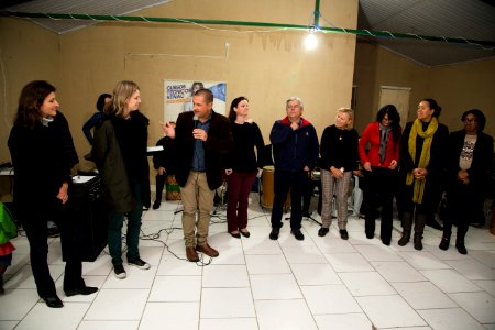 30.06.2018 - Prefeita Paula Mascarenhas no encerramento evento residencial Haragano  - Foto: Gustavo Vara