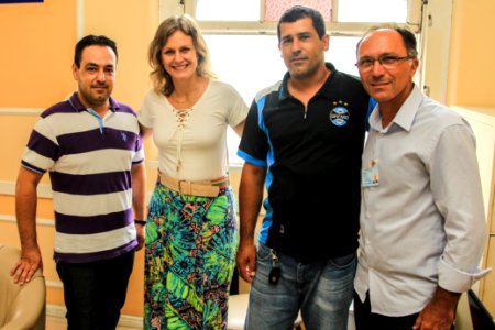 17.01.2018 - Prefeita Paula Mascarenhas na adesão da maternidade da Santa Casa de Misericórdia ao Pacto Pelotas Pela Paz