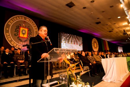 03.08.2019 - Formatura do Curso Básico de Formação de Policial Militar, Polo Pelotas, com a presença do governador Eduardo Leite - Foto: Gustavo Vara