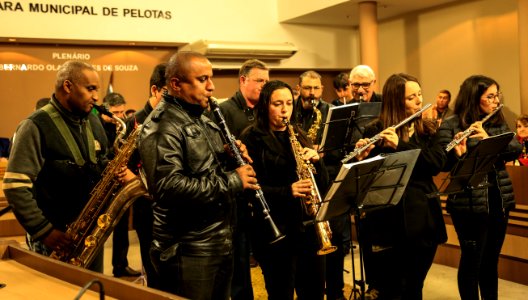 09.07.2018 - Prefeito em exercício Idemar Barz prestigia a Sessão Solene alusiva aos 206 anos da Cidade de Pelotas - Foto: Gustavo Vara