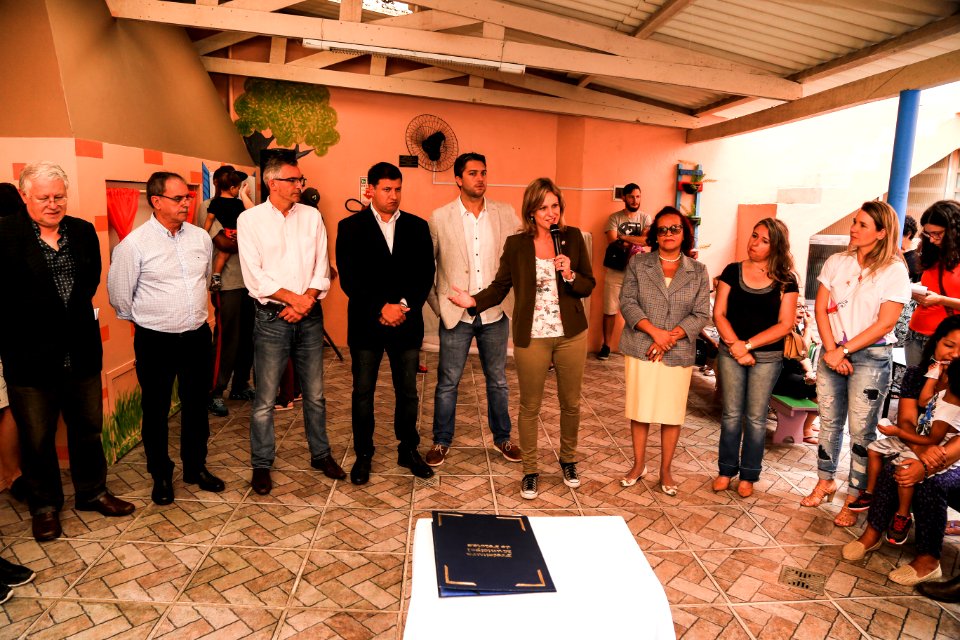 25.04.2018 - Inauguração da Escola de Educação Infantil Mário Osório Magalhães - Foto: Gustavo Vara