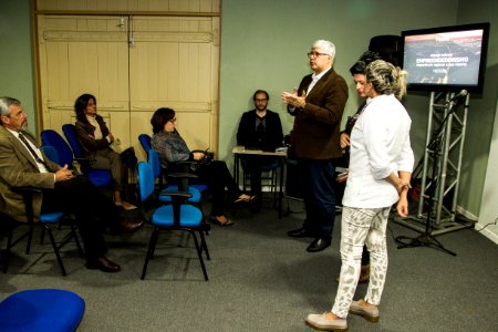 18.05.2018 - Palestra do secretário Fernando Estima na Chocolatec - Foto: Gustavo Vara