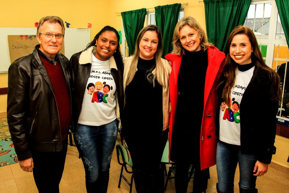 08.08.2018 - Prefeita Paula Mascarenhas e o vice Idemar Barz na inauguração da Escola Municipal Adayl Bento Costa - Foto: Gustavo Vara