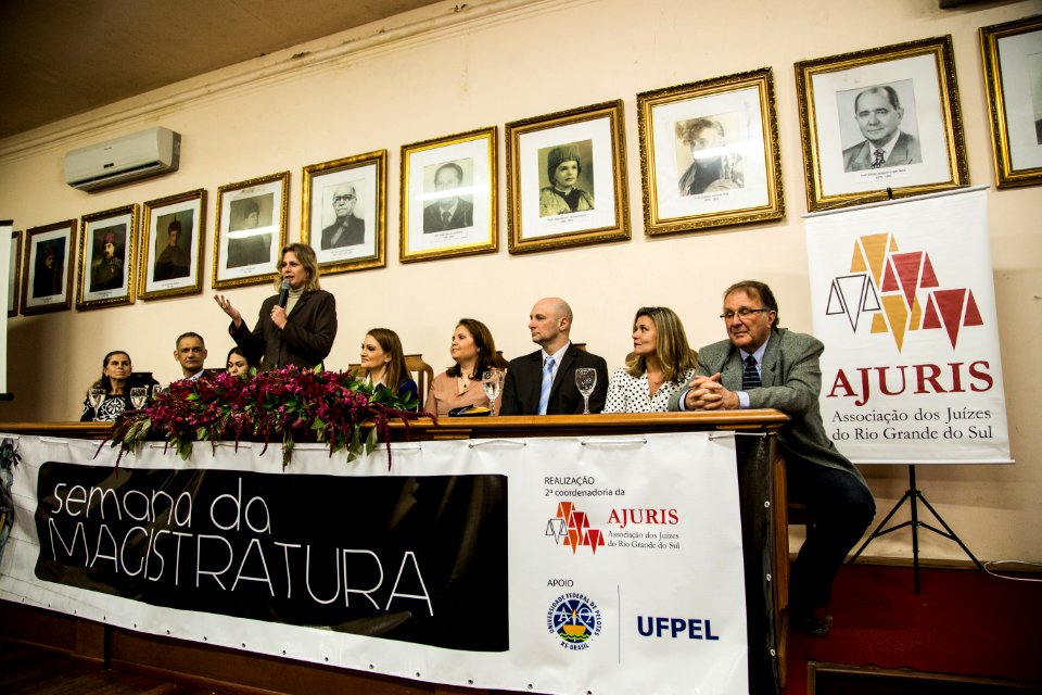 29.08.2018 - Prefeita Paula Mascarenha participa da abertura da Semana da Magistratura de Pelotas - Foto: Gustavo Vara