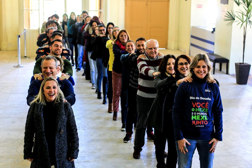 27.06.2018 - Prefeita Paula Mascarenhas e servidores do Paço em atividades do Dia do Desafio - Foto: Gustavo Vara