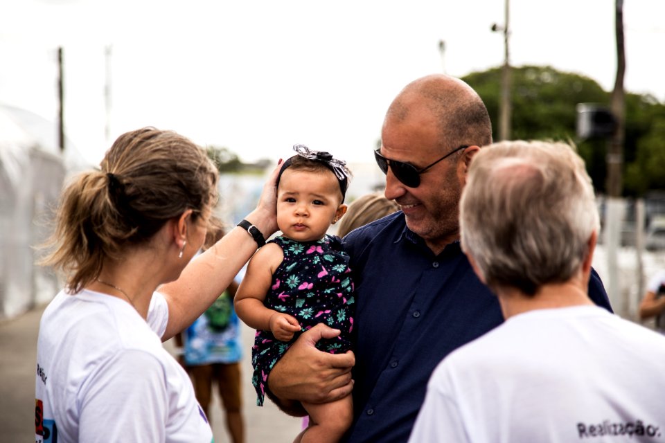 10.02.2018 - Prefeita Paula Mascarenhas e o vice Idemar Barz durante o primeiro dia do Carnaval 2018 - Foto: Gustavo Vara