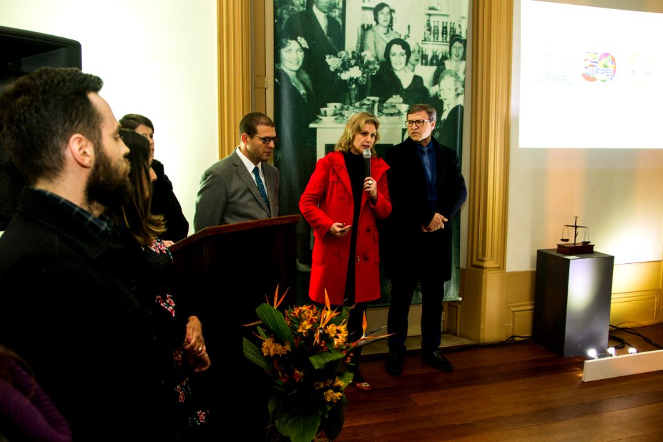 08.08.2018 - Prefeita Paula Mascarenhas no evento de comemoração dos 49 anos da Universidade Federal de Pelotas - Foto: Gustavo Vara