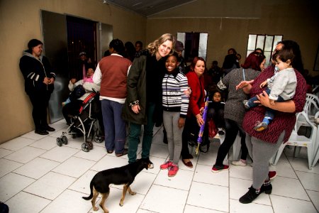 30.06.2018 - Prefeita Paula Mascarenhas no encerramento evento residencial Haragano  - Foto: Gustavo Vara
