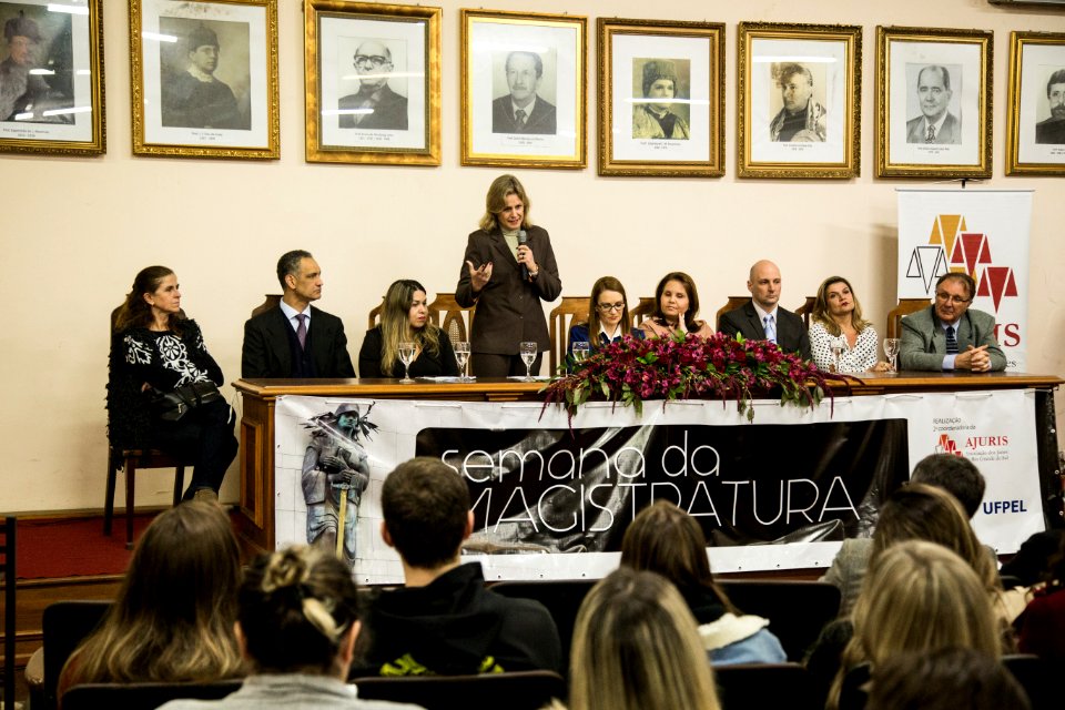 29.08.2018 - Prefeita Paula Mascarenha participa da abertura da Semana da Magistratura de Pelotas - Foto: Gustavo Vara
