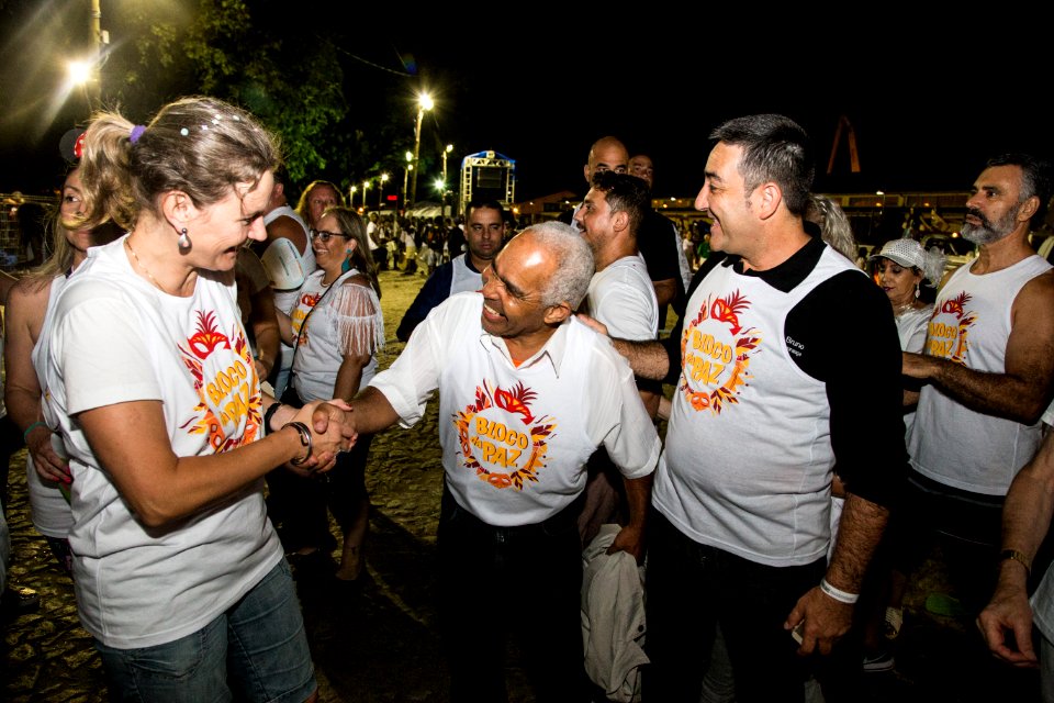 12.02.2018 - Bloco da Paz desfila na Passarela do Samba no Porto de Pelotas - Foto: Gustavo Vara