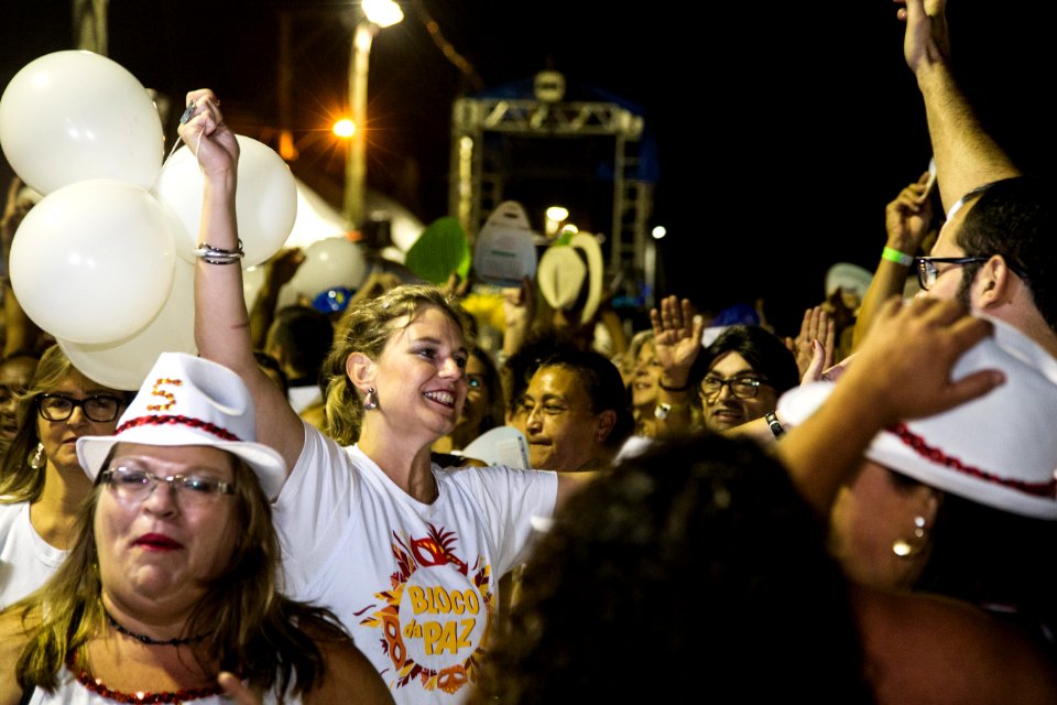 12.02.2018 - Bloco da Paz desfila na Passarela do Samba no Porto de Pelotas - Foto: Gustavo Vara