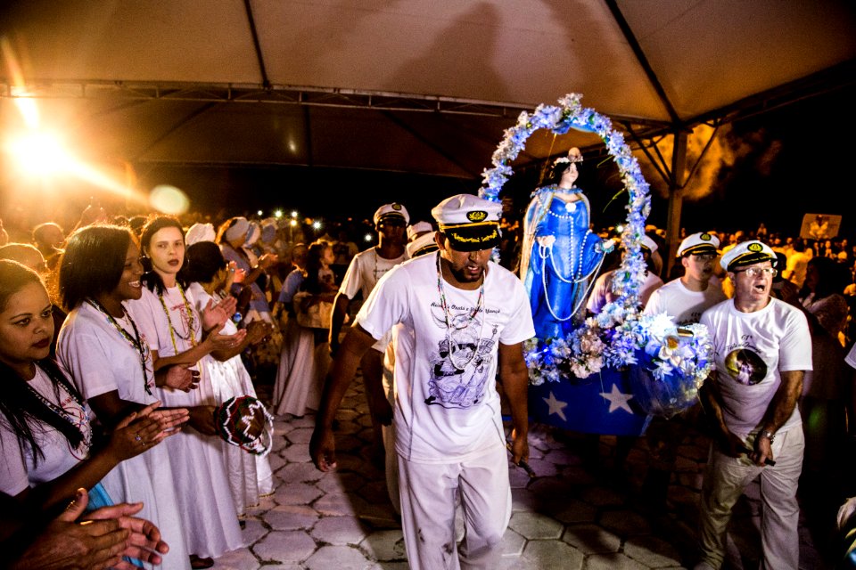01.02.2018 - Noite de Iemanjá no Balneario dos Prazeres (Barro Duro) - Foto: Gustavo Vara