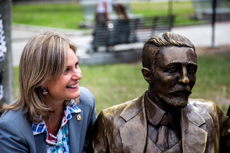 09.03.2018 - Homenagem aos 153 Anos de Idade do escritor João Simões Lopes Neto - Foto: Gustavo Vara