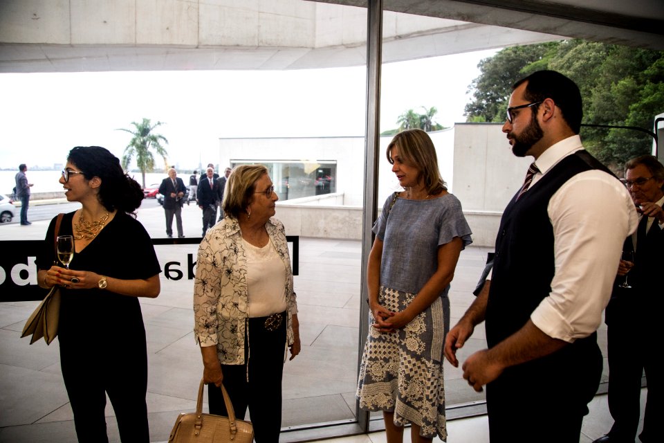 28.02.2018 - Porto Alegre/RS - Prefeita Paula Mascarenhas recebe comenda da Ordem das Palmas Acadêmicas na Fundação Iberê Camargo - Foto: Gustavo Vara