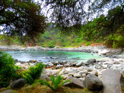 Playa entre Cachagua y Zapallar