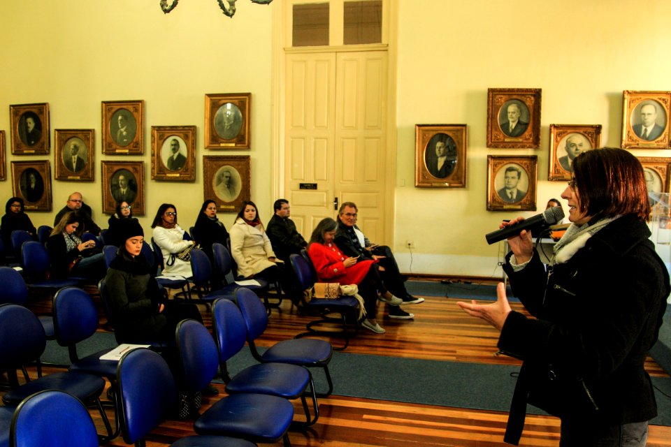 18.06.2018 - Prefeito em exercício Idemar Barz na acolhida aos novos servidores - Foto: Gustavo Vara