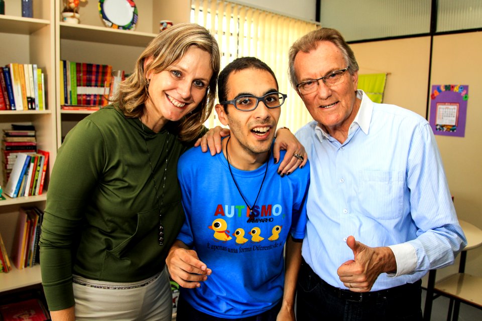 02.04.2018 - Prefeita Paula Mascarenhas e o vice Idemar Barz durante inauguração do novo Centro de Autismo Dr. Danilo Rolim de Moura - Foto: Gustavo Vara