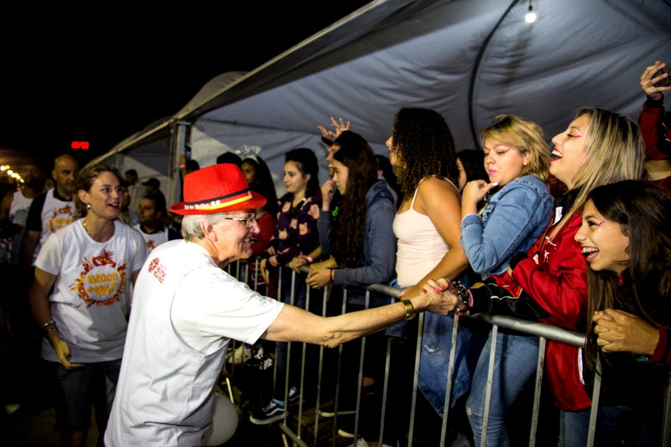 12.02.2018 - Bloco da Paz desfila na Passarela do Samba no Porto de Pelotas - Foto: Gustavo Vara