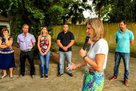 17.01.2018 - Prefeita Paula Mascarenhas na entrega da descentralização do Cadastro Único das Três Vendas