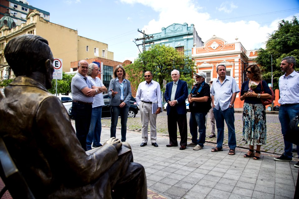 09.03.2018 - Homenagem aos 153 Anos de Idade do escritor João Simões Lopes Neto - Foto: Gustavo Vara