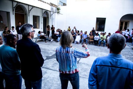 13.11.2017 - Prefeita Paula Mascarenhas participa da Abertura da semana da Consciência Negra no pátio interno da Secult