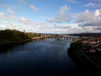 Journey home - Berwick-upon-Tweed from train