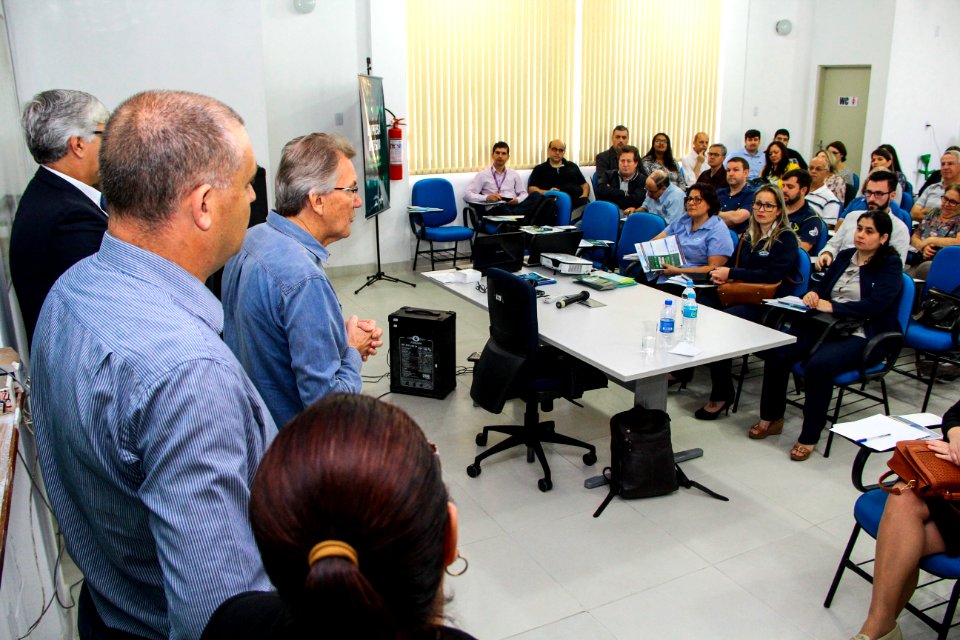 24.11.2017 - Prefeito em exercício Idemar Barz no evento de apresentação da Junta Digital